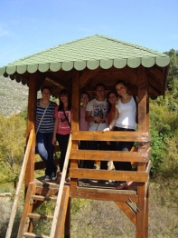 Fotografisanje divljači sa osmatračnice u lovištu „Cetinje“ Studenti Poljoprivrednog fakulteta u Podgorici