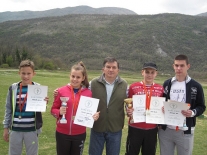 Nagrađeni juniori I kola Kupa Lovačkog saveza Crne Gore - Danilovgrad 2014.